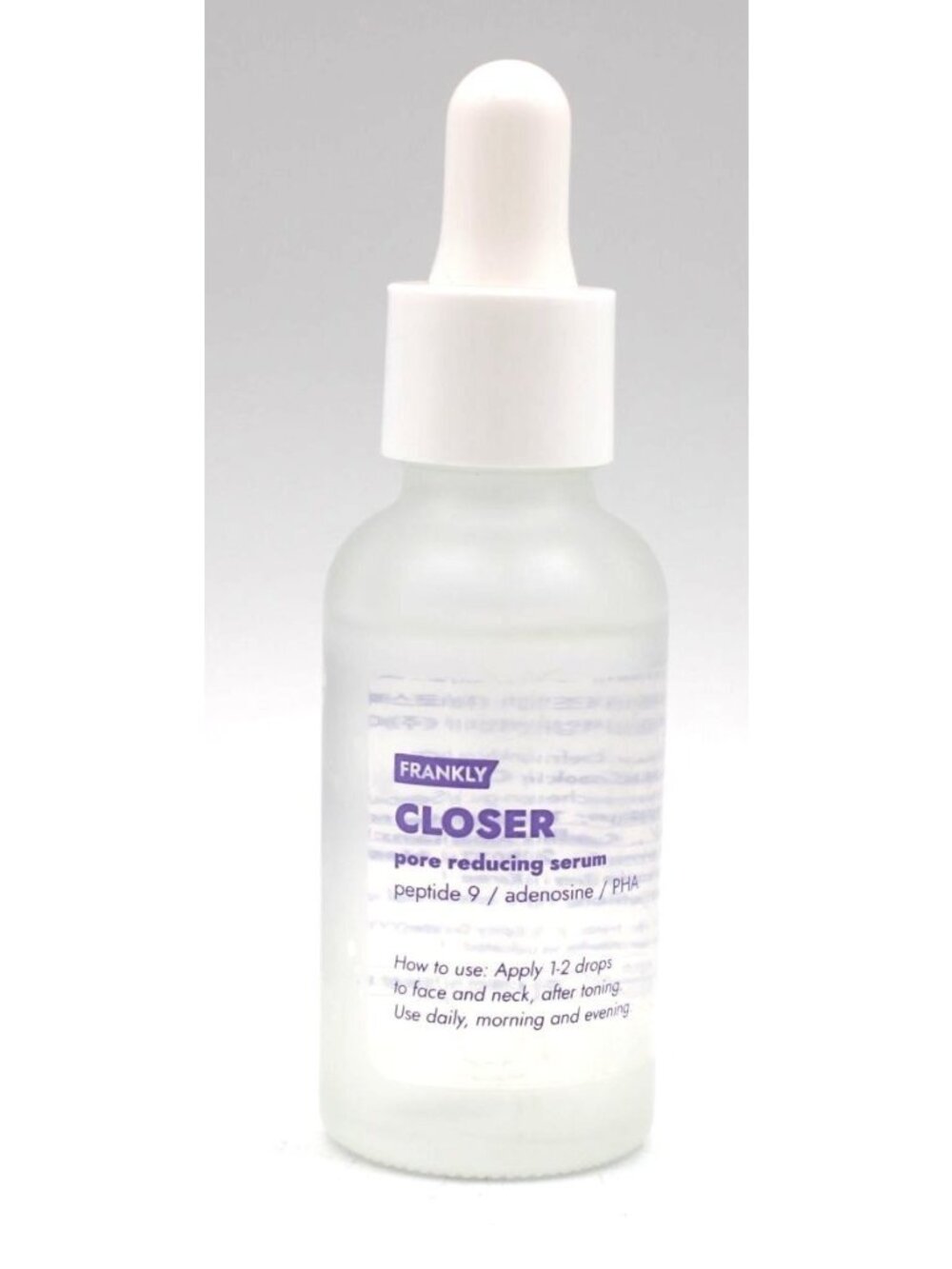 Frankly Closer Pore Minimizing Serum – Hydrating & Smoothing – 1.0oz NEW